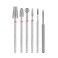 Kiara Sky Cuticle Bit and Bundle  Diamond Cuticle Drill Bits  Long Lasting Nail Drill Bits  Professional Cleaner Tool for Under Nails Cuticle Bit Bundle