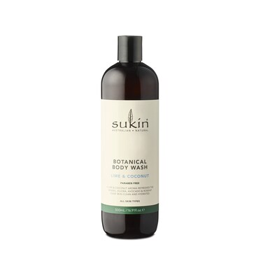 Sukin Botanical Body Wash Lime  Coconut 169 Fl Oz