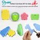METUUTER 12Count Kitchen Sponges Compressed Cellulose Sponges NonScratch Natural Dish Sponge for Kitchen Bathroom Cars Funny CutOuts DIY for Kids