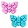 Butterfly Ice Cube Tray 2 pcs Craft Ice Cube Molds Butterfly Molds Silicone Ice Cube Tray Shapes Butterfly Molds for Chocolate Cute Ice Cube Tray Cocktail Small butterflies 13 cavitiesmold