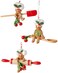 Kurt Adler 4Inch Gingerbread Baking Tool Ornaments