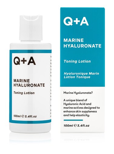 QA Marine Hyaluronate Toning Lotion a Face Toner with Hyaluronic Acid and Marine Actives for Skin Suppleness 100ml