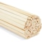 Natural Bamboo Sticks for Arts and Crafts Flexible Wood 155 in 100 Pack