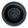 SinkSense 35 Basket Strainer Drain with Post Style Basket Matte Black