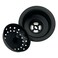 SinkSense 35 Basket Strainer Drain with Post Style Basket Matte Black