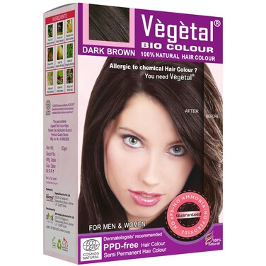 Vegetal Bio Colour Dark Brown 150g