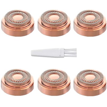 Replacement Heads for Finishing Touch Flawless Generation 2 Facial Hair Remover 6 Count