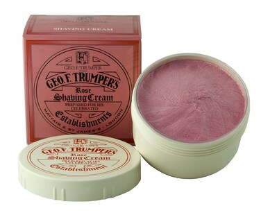 Geo F Trumper Shaving Cream Jar  Rose 200g