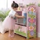 Fantasy Fields  Magic Garden Toy Organizer with Rolling Storage Box Pink