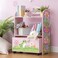 Fantasy Fields  Magic Garden Toy Organizer with Rolling Storage Box Pink
