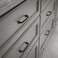 Franklin Brass Lombard 1Pack Cabinet Handles 4 Hole to Hole Matte Black Kitchen Cabinet Pulls Drawer Handles Cabinet Hardware Dresser Drawer Pulls P29613KFBC