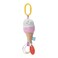 Manhattan Toy Cherry Blossom Days Ice Cream Cone Travel Toy with Rattle Ring Cone Rattle and Textured BPA Free Teether