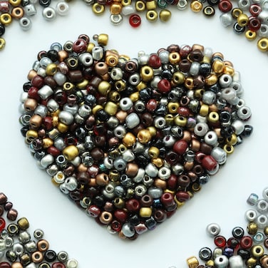 Bulk 4mm Mixed Colour Seed Beads for Jewelry Making 110 Grams About 1600pcs60 Glass Craft Beads for Making Earrings Bracelets Pendants Waist Jewelry DIY Handmade Seed Beads