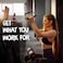 Yes4All Rotating Black Double D Row Handle Cable Attachment for Weight Workout Cable Machine Accessories for Home Gym