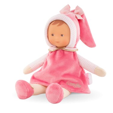 Corolle Miss Pink Sweet Dreams  Mon Doudou SoftBody Baby Doll with Vanilla Scent 95 for Ages 0 Months  Pink 010050