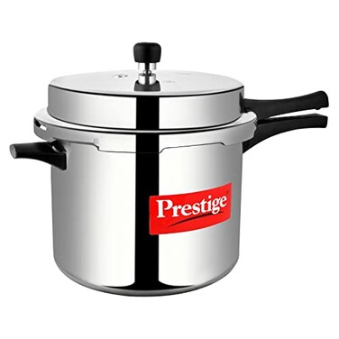 Prestige Popular Pressure Cooker 10 Liter Silver
