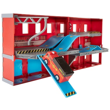 Micro Machines Core Playset Fire and Rescue  Expandable and Connectable to Other MM Sets Includes One Exclusive Vehicle  Collect Them All