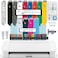 Silhouette Cameo 4 White Bundle with Vinyl Starter Kit Heat Transfer Starter Kit 2 Autoblade 2 24 Pack of Pens Vinyl Tool Kit 130 Designs and Access to Ebooks Tutorials  Classes