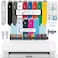 Silhouette Cameo 4 White Bundle with Vinyl Starter Kit Heat Transfer Starter Kit 2 Autoblade 2 24 Pack of Pens Vinyl Tool Kit 130 Designs and Access to Ebooks Tutorials  Classes