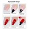 FANNEST Nude Gel Polish15ml Sheer Nude Milky White Clear Gel Polish Soak Off LED UV Salon DIY Home Gel Nail Gift for Women 05OzMilky White