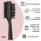 HeatFreeHair High Definition Detangling Brush  DualSided Curl Brush for Black Natural Wavy and Curly Hair  Hair Extension Detangler for WetDry Use