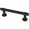 Franklin Brass Francisco 5Pack Cabinet Handles 3 Hole to Hole Matte Black Kitchen Cabinet Pulls Drawer Handles Cabinet Hardware Dresser Drawer Pulls P29520ZFBAB