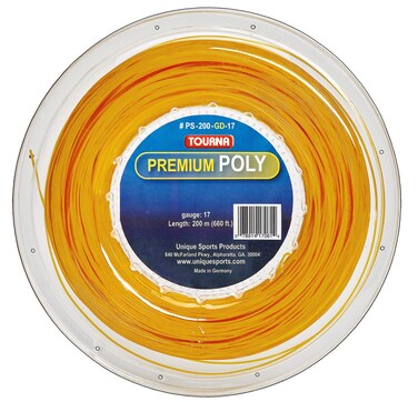 Tourna Premium Poly 17g Reel Gold