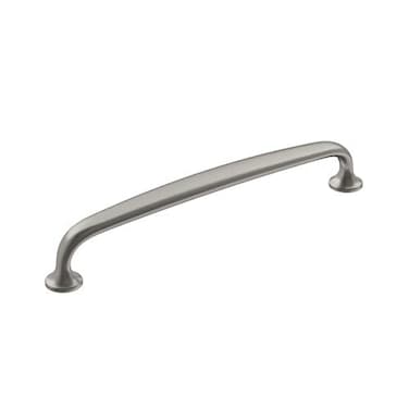 Amerock  Cabinet Pull  Satin Nickel  6516 inch 160 mm CentertoCenter  Renown  1 Pack  Drawer Pull  Cabinet Handle  Cabinet Hardware