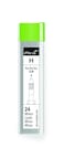Pica Fine Dry HB 7050 Refill Set Graphite Lead 9 mm for Almost All Surfaces for Precise Marking Includes Eraser 7050