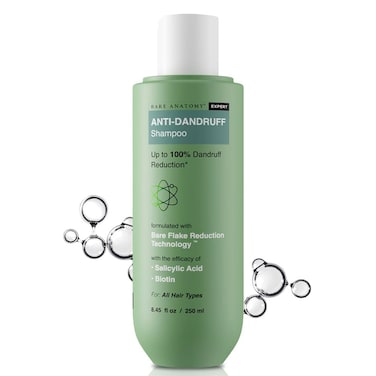 Bare Anatomy Expert AntiDandruff Shampoo Targets Oily Scalp And Sheds Dry Flakes Clears away dandruff flakes Relieves from excessive oil 84 Ounce