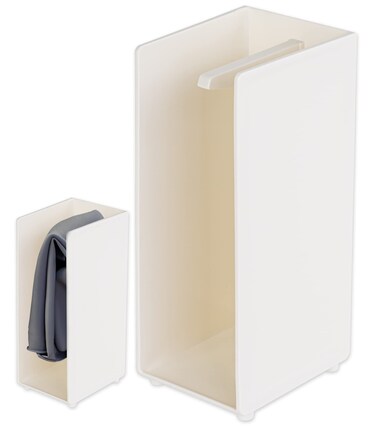 COELO Hidden Glove Drying Holder Rack Dryer for Kitchen Gloves Cloth Sponge Kitchen Table Top Stand with Dishwashing Rubber Glove White