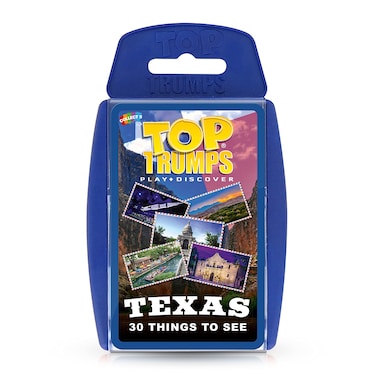 Top Trumps Card Game Texas  Family Games for Kids and Adults  Learning Games  Kids Card Games for 2 Players and More  Kid War Games  Card Wars  for 6 Plus Kids