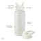 Simple Modern Water Bottle with Straw and Chug Lid Vacuum Insulated Stainless Steel Metal Thermos Bottles  Reusable Leak Proof BPAFree Flask for Sports Gym  Summit Collection  32oz Cream Leopard