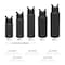 Simple Modern Water Bottle with Straw and Chug Lid Vacuum Insulated Stainless Steel Metal Thermos Bottles  Reusable Leak Proof BPAFree Flask for Sports Gym  Summit Collection  32oz Cream Leopard