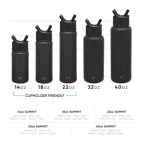 Simple Modern Water Bottle with Straw and Chug Lid Vacuum Insulated Stainless Steel Metal Thermos Bottles  Reusable Leak Proof BPAFree Flask for Sports Gym  Summit Collection  32oz Cream Leopard