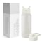 Simple Modern Water Bottle with Straw and Chug Lid Vacuum Insulated Stainless Steel Metal Thermos Bottles  Reusable Leak Proof BPAFree Flask for Sports Gym  Summit Collection  32oz Cream Leopard