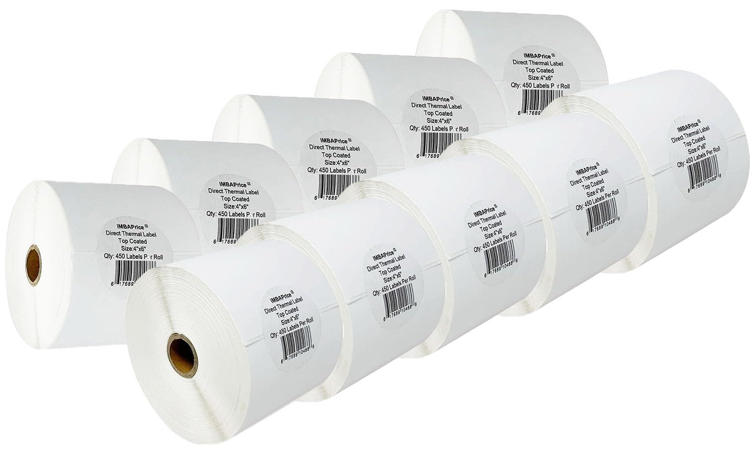 imbaprice Imbaprice Thermal Labels 4x6 10 Roll 4x6