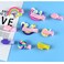 Sunormi 9Pcs Baby Girl Cloud Lollipop Rainbow Hair Clips Set For Girls Toddler Kids Princess Hair Pins Clips Barrettes Hair Accessories