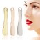 3 PCS Metal Cosmetic Spoon Zinc Alloy Mini Skincare Spatula Mask Spatula Facial Cream Facial Cosmetic Spoon Beauty Scoop Silver Gold Rose Gold