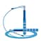 Jump Rope Wastou Speed Jumping Rope for Training Fitness Exercise Adjustable Adults Workout Skipping Rope for Men Women Kids Girls Blue