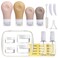 Gemice 16 Pack Travel Bottles Set for Toiletries TSA Approved Travel Size Containers Leak Proof Silicone Squeezable Tubes Travel Accessories 2oz 3oz for Shampoo Conditioner Lotion Body Wash