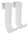 MIDE Products Aluminum Slipon Fence Hooks 210WHITE Pair