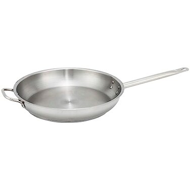 Winware SSFP14 FryPanSS 14 Inch Stainless Steel