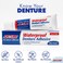 Secure Waterproof Denture Adhesive  Zinc Free  Extra Strong Hold For Upper Lower or Partials  14 oz Pack of 8