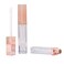 NATUWORLD 6PCS 5ml017oz Empty Lip Gloss Tubes Containers with Brush Applicator and Rose Gold Lid Lip Balm Bottle Pipe Containers for DIY Lipstick Samples Lip Oil
