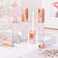 NATUWORLD 6PCS 5ml017oz Empty Lip Gloss Tubes Containers with Brush Applicator and Rose Gold Lid Lip Balm Bottle Pipe Containers for DIY Lipstick Samples Lip Oil