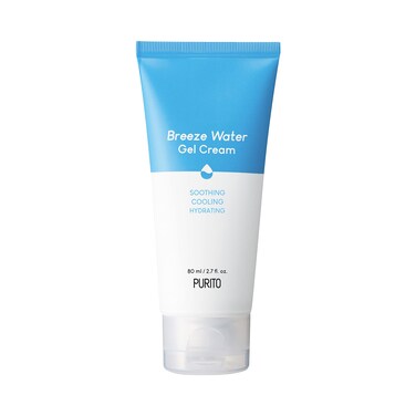 PURITO Breeze Water Gel Cream 80ml  27 fl oz vegan crueltyfree relieving moisturizer soothing calming safe ingredients sensitive skin