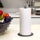Paper Towel Holder Countertop OBODING Black Kitchen Paper Towel Holder Stand for Kitchen and Bathroom Organization and Storage Paper Towel Holders for Standard and Large Size Rolls Black