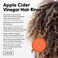 dpHUE Apple Cider Vinegar Hair Rinse  85 oz Pack of 2  Shampoo Alternative  Scalp Cleanser  Removes Buildup  Protects Natural Hair Oils