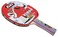 GKI Euro V Wooden Table Tennis Racquet Multicolor